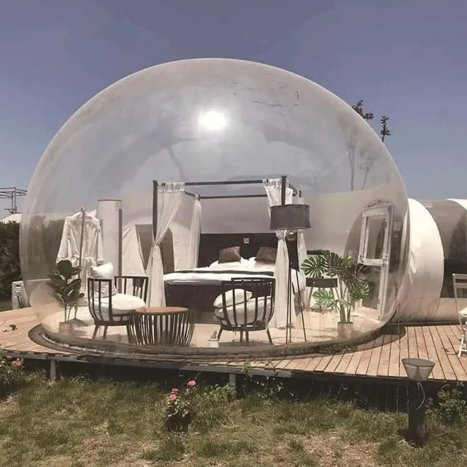 

Bubble Room Starry Sky Room Outdoor Tents Capsule House Mini Greenhouse Sun Room