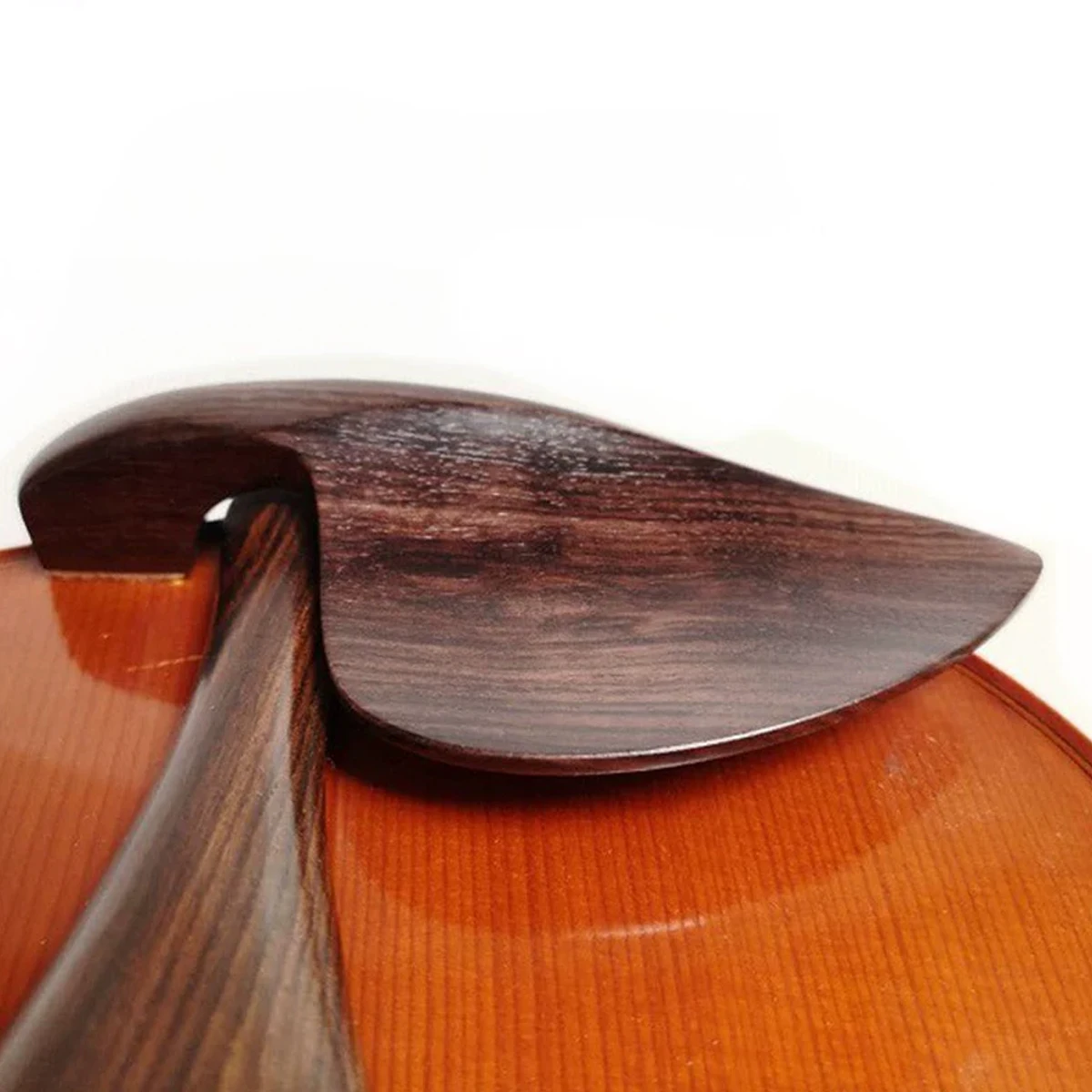 

1Set Violin Accessory Kit Wooden Tailpiece Peg Fittings Exquisite Workmanship Easy Install for Enthusiasts Violin Tailpiece