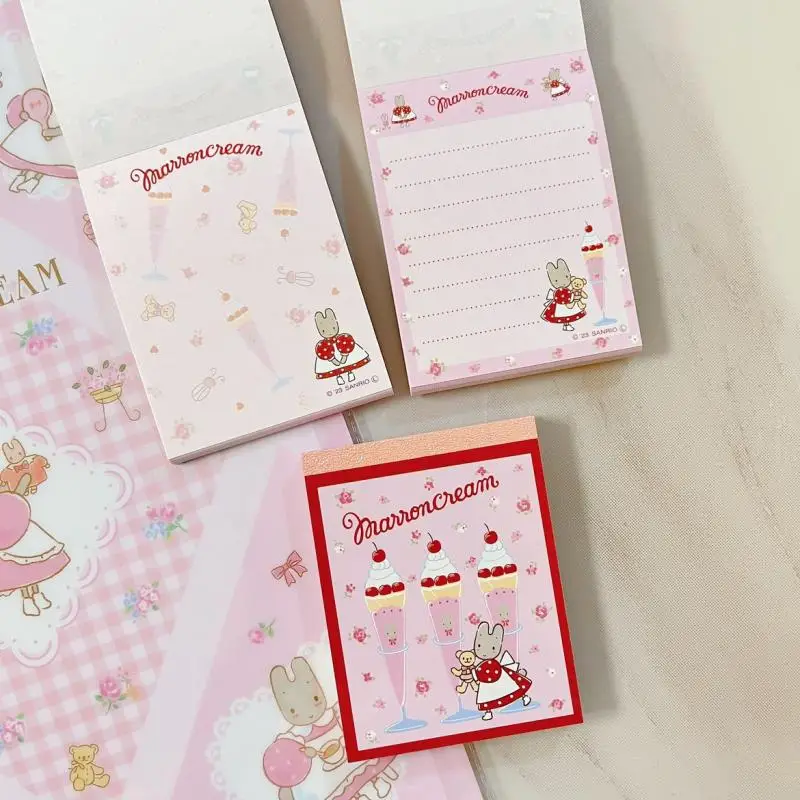 Sanrio Family New Limited Mini Colored Notebook Cute Keroppi Little Twin Stars Marron Kawaii Anime Toy for Children Figures Gift