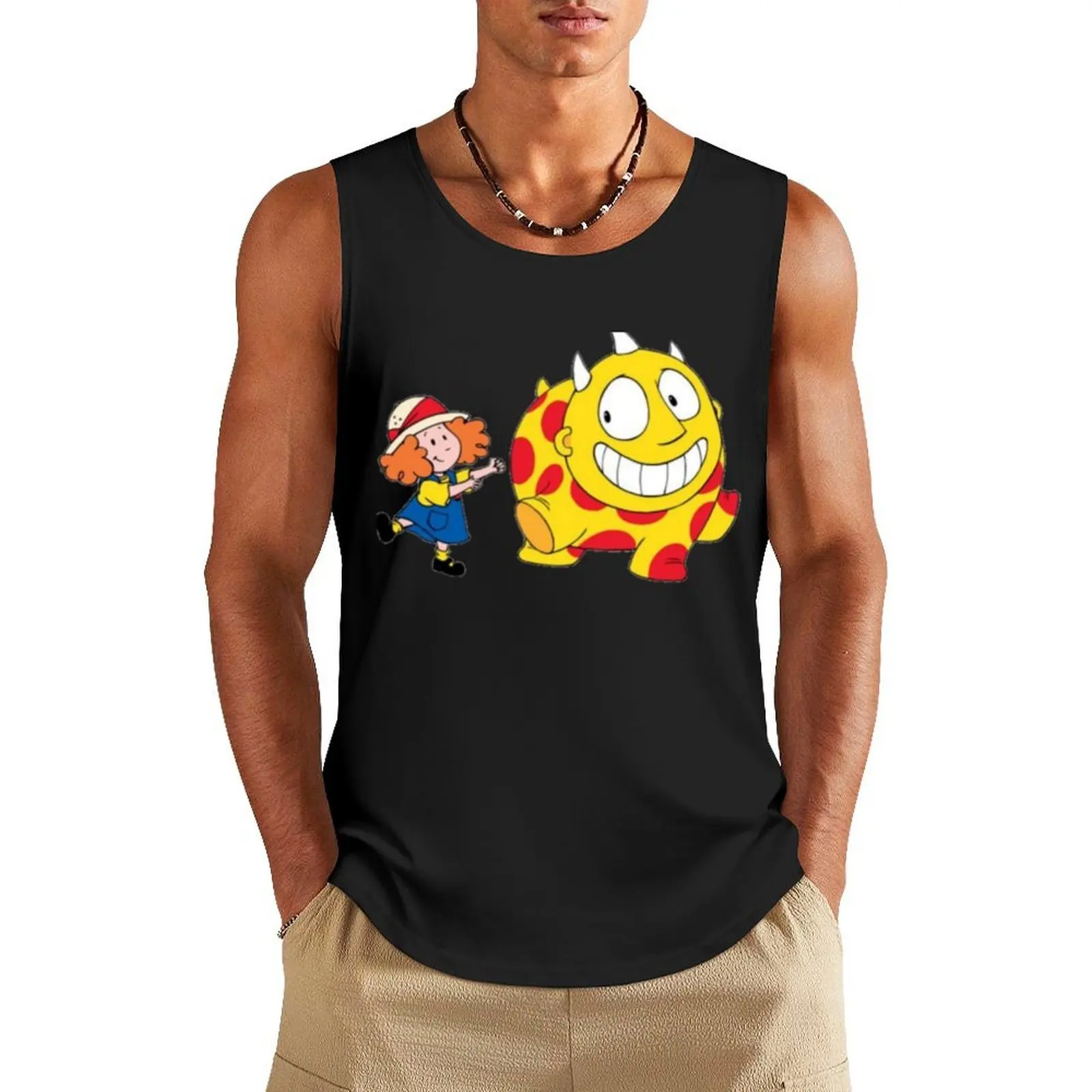 

Maggie And The Ferocious T-Shirt Tank Top T-shirt sports sleeveless shirts Men's gym t-shirts singlets for men