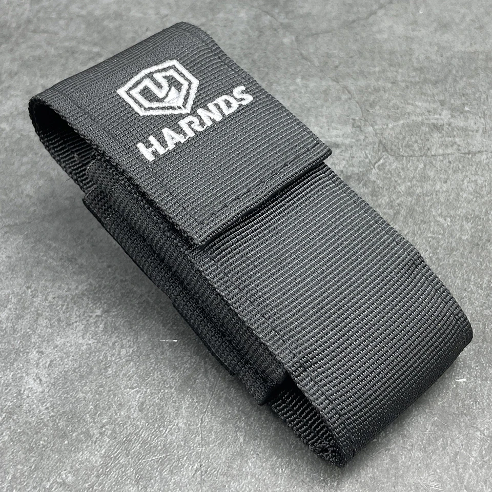 Imagem -06 - Harnds-balístico Nylon Bainha com Belt Clip Multi Ferramenta Coldre Elastic Painéis Laterais Ferramentas Edc Knife Pouch Ak4011