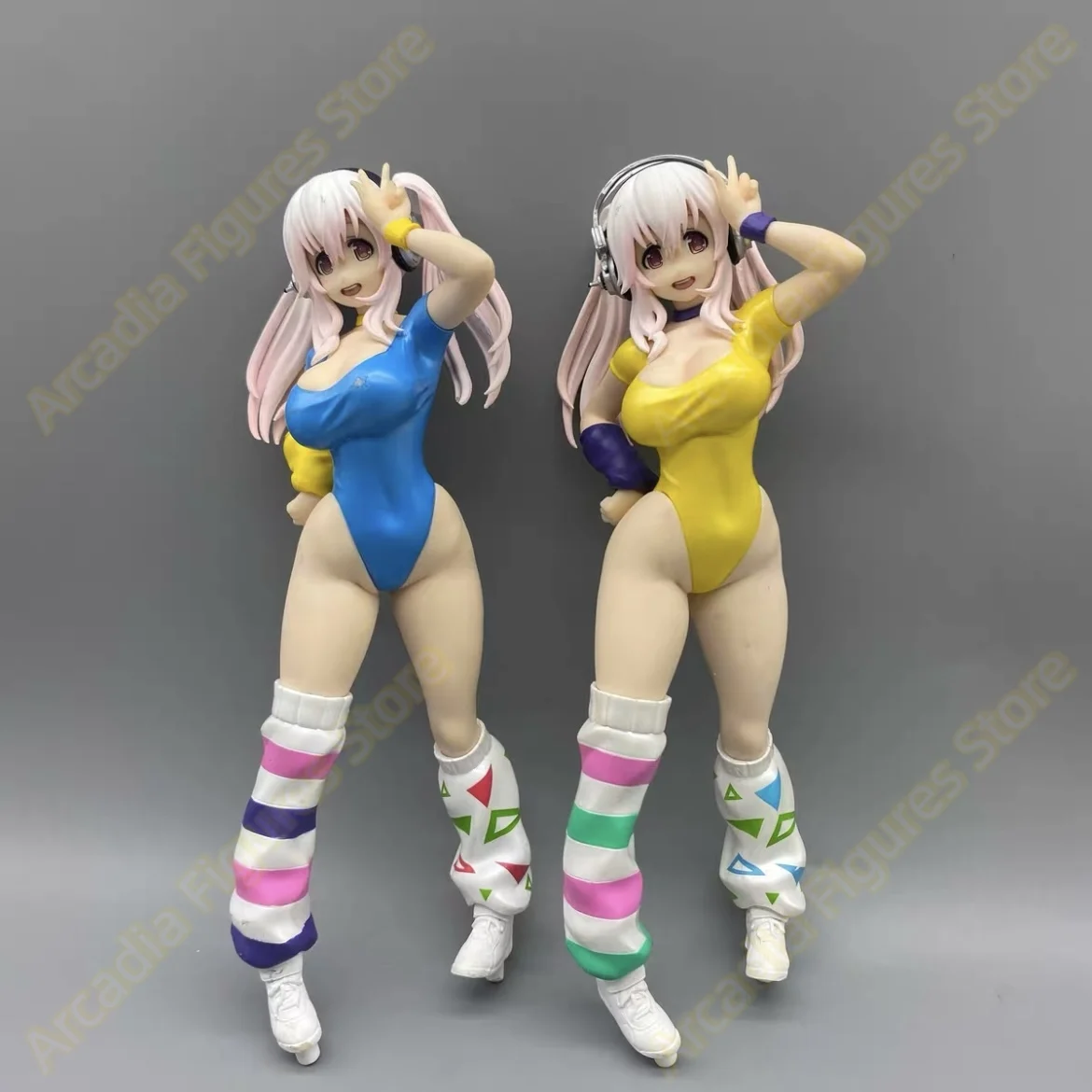 [In Stock] Original Genuine FuRyu Super Sonico Cartoon Action Figure PVC Action Anime Collectible Toy Figures Desktop Gift Doll view 3