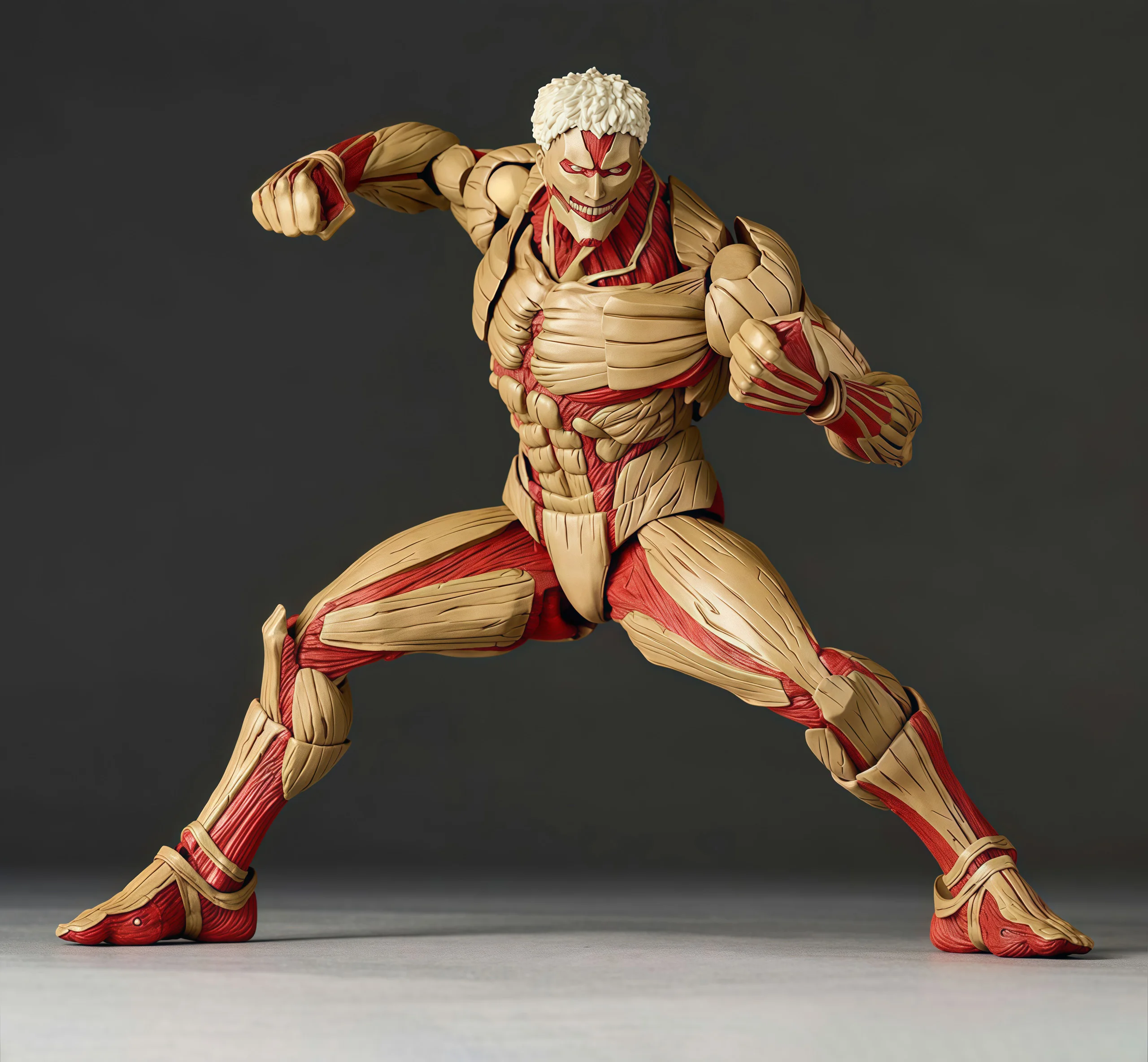 

Модели персонажей из аниме Kai's Giant и Reiner, модные игрушки, аниме-фигурки, украшения для стола и подарки на день рождения.