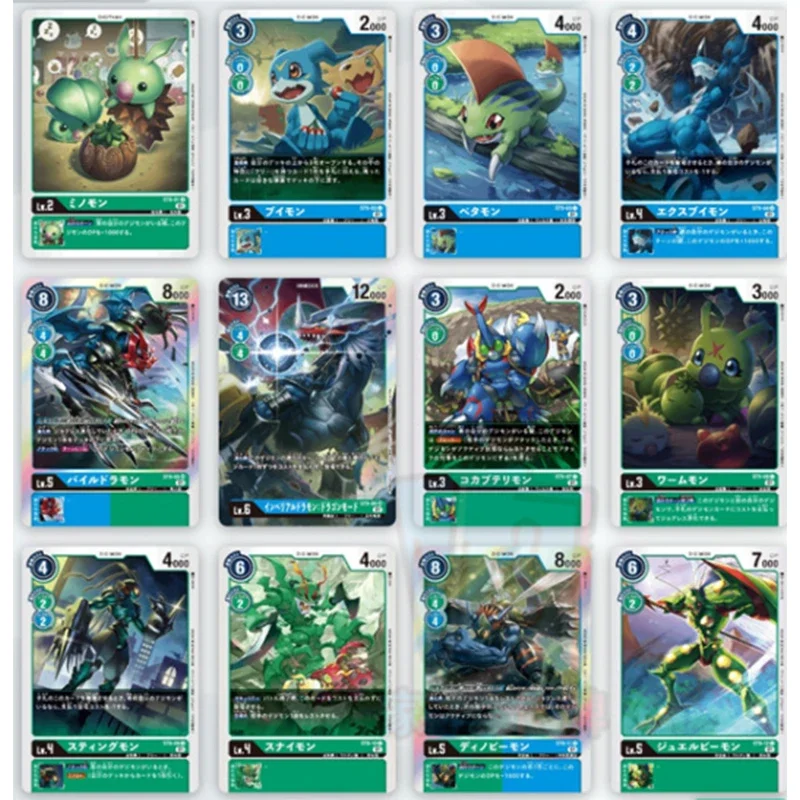 Cartes de collection Digimon pour enfants, véritable magasin de cartes d\'anime, collection de figurines chaudes, édition de luxe, jeu de société,