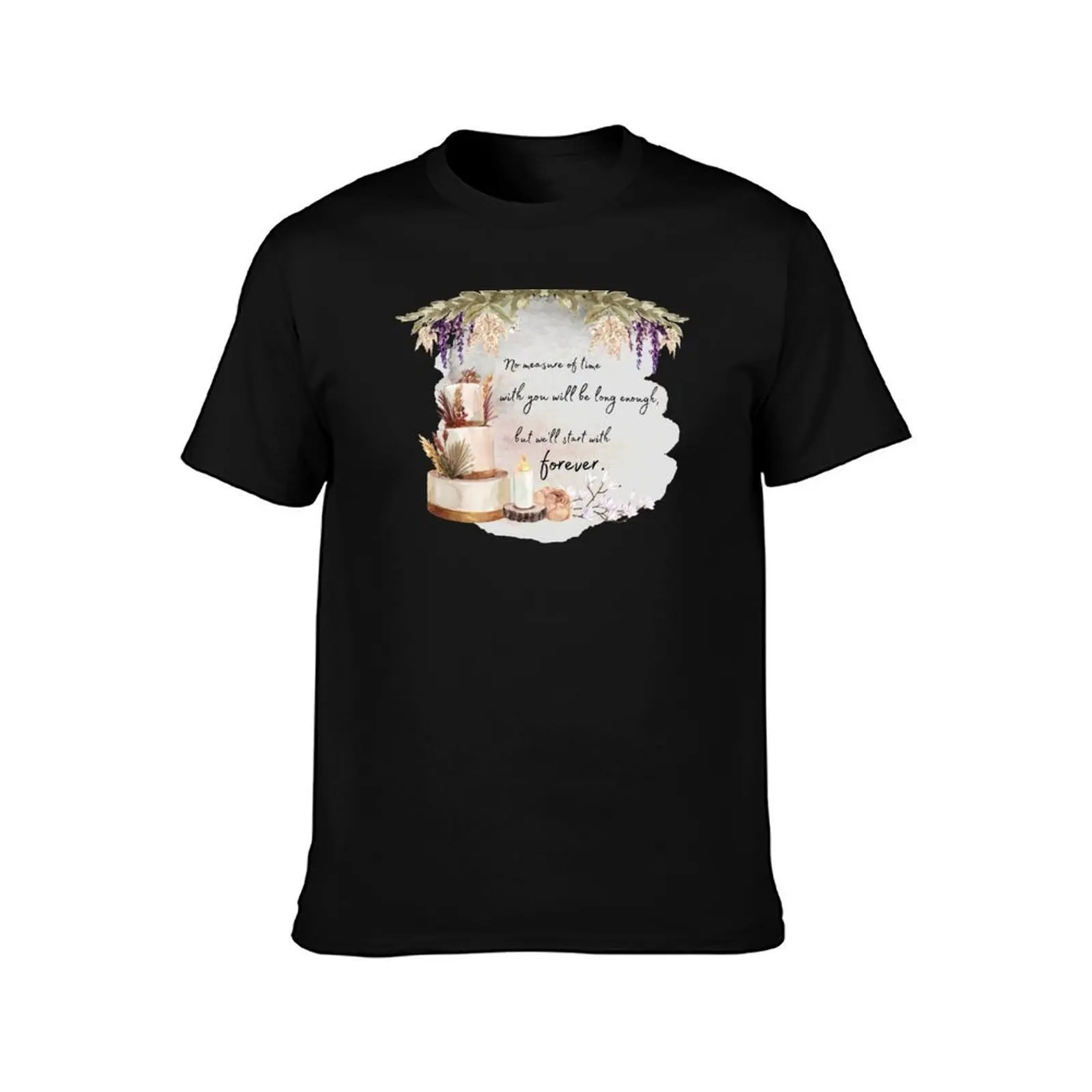 Edward's Wedding Speech - Twilight - Breaking Dawn T-Shirt Basic Plain Tee for Spring and Summer
