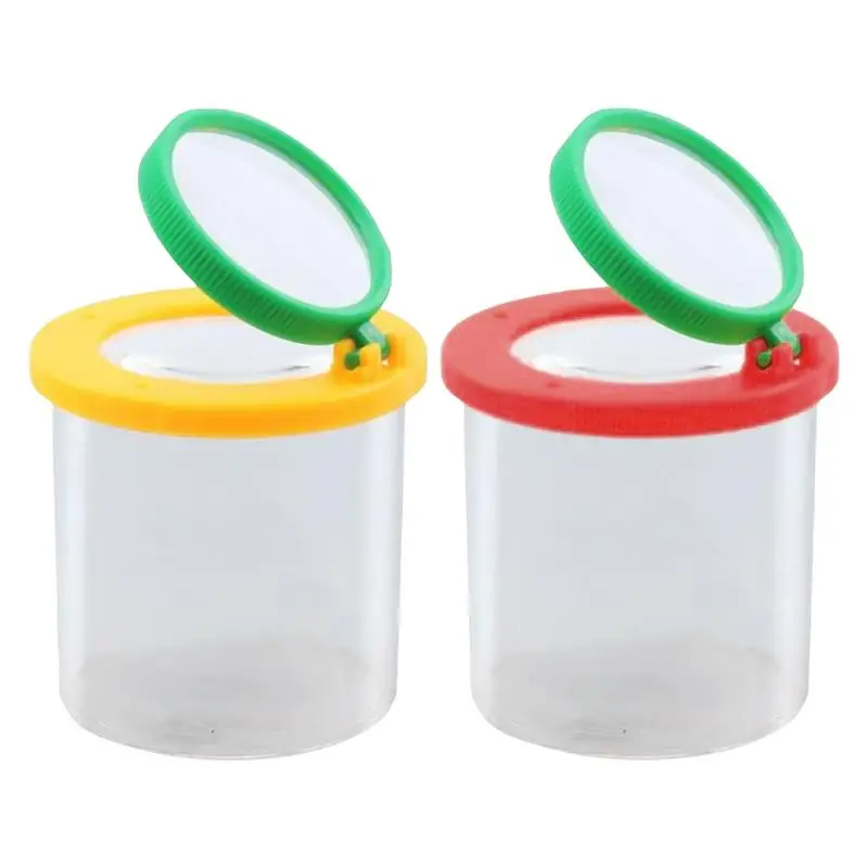 

Коробка для наблюдения за насекомыми, детский контейнер для увеличения мух, чашка для наблюдения за насекомыми, игрушки для детей, набор для сбора мух