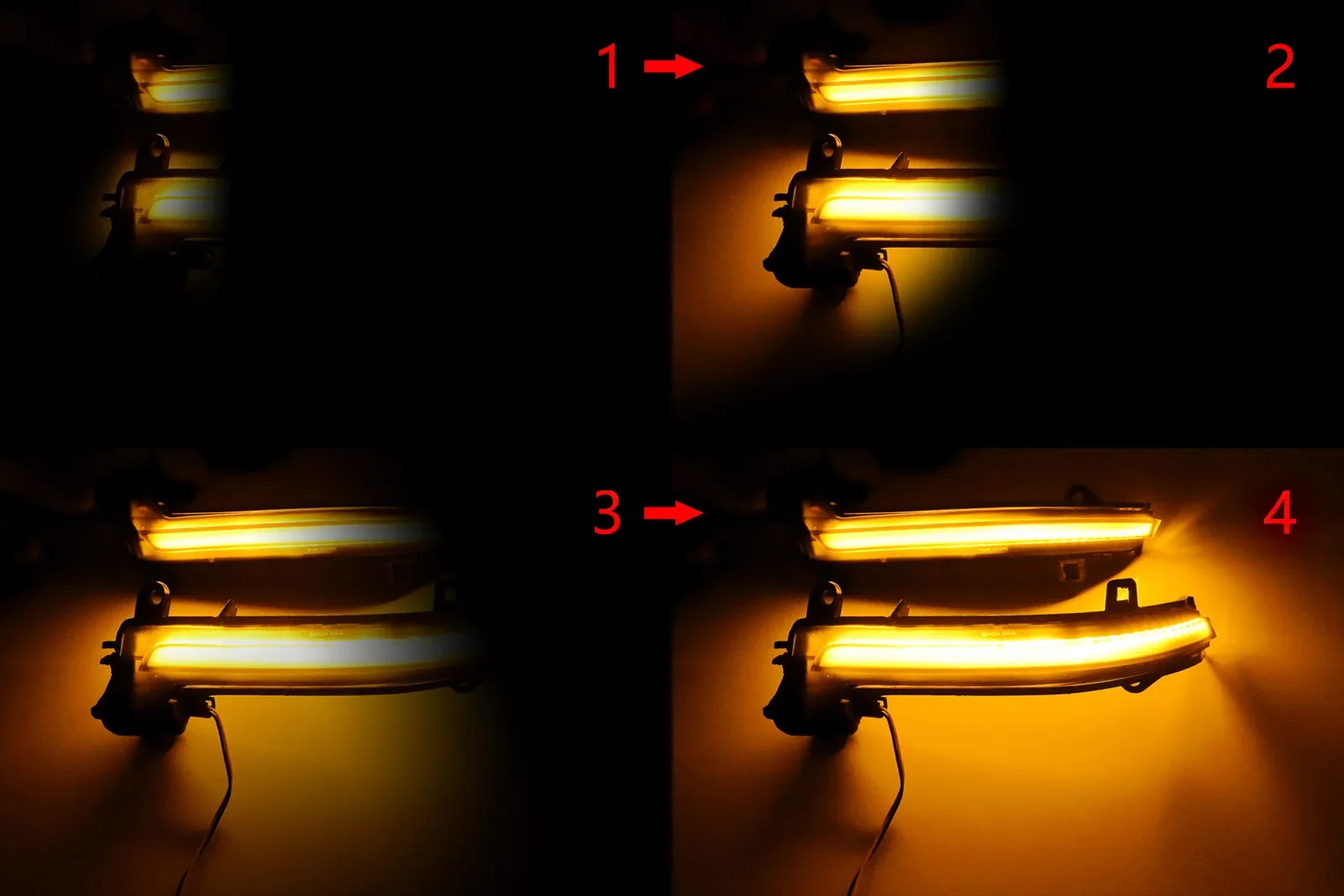 ديناميكية LED الجناح مرآة مؤشر مصباح إشارة مصباح لسيارات BMW F20 F21 F22 F23 F30 F34 F31 F32 F36 E84 X1