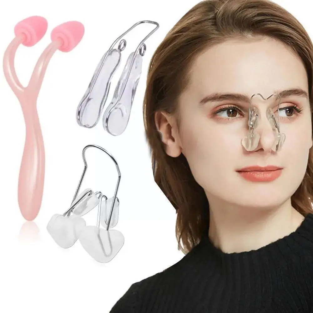 1PCS Silicone Nose Clip Shaper Nose Up Reducer Lifter Tools Shaping Corrector Massager Nose Beauty Bridge Improve Accessori X0Z7