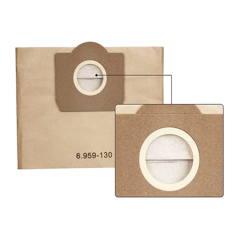 

Подходит для пылесосов Kaichika и He 6.959-130 A2204 WD3300 MV3, бумажный фильтр-мешок.