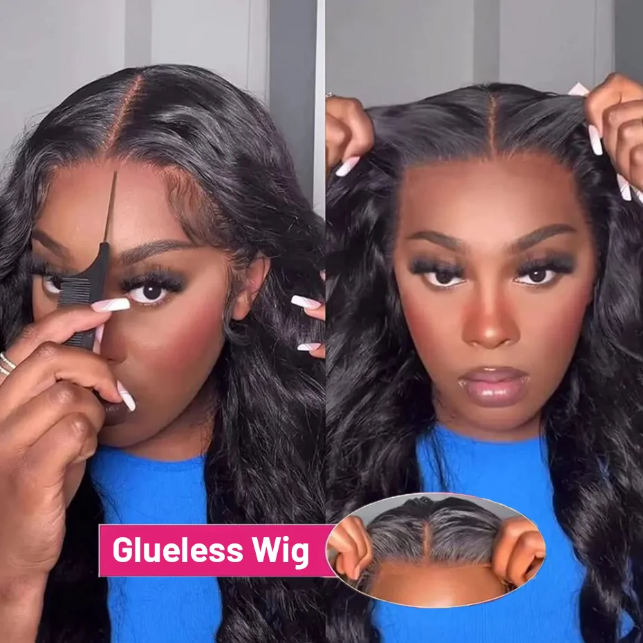 

Glueless Wig 13x6 13x4 Body Wave Lace Frontal Wig Ready To Go 5x5 Transparent Lace Closure Brazilian Remy Hair Wig For Women