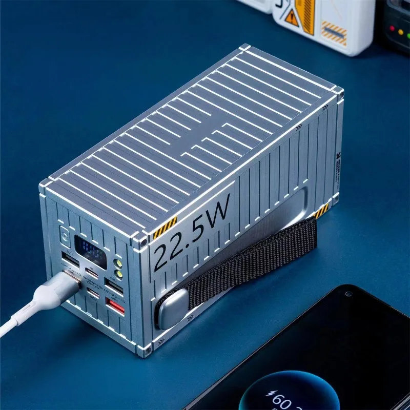 50000mAh Power Bank 22.5W PD QC 2.0 Charger Powerbank Large Battery Capacity Power Station Fast Charging For iPhone Xiaomi