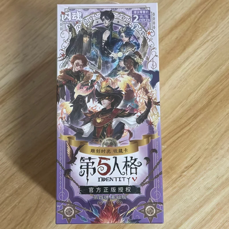 Shining Soul Identity V Collectible Cards Carving Time Series Fourth Edition Basic Version Official Licensed Game Merchandise