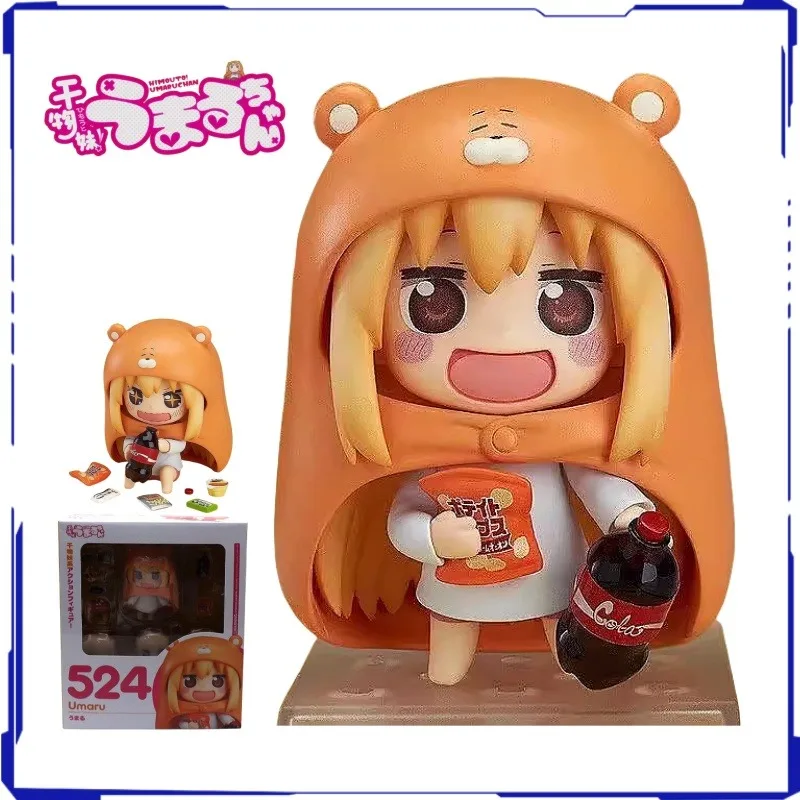 11CM Himouto! Umaru-chan Doma Umaru Q Version Clay Figure Model Joints Are Mobile Swappable Face Super Cute Collection Toy Gifts