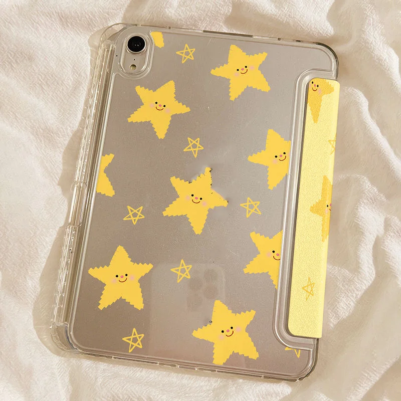 Cute Smart Case for iPad Pro 11 M5 M4 13 12.9 2022 2021 2020 2018 Air 13 11 M3 M2 2025 2024 6 5 4th Cover New