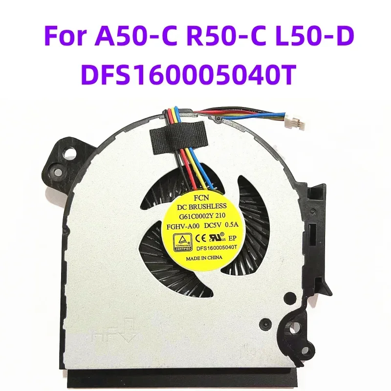 

Оригинальный охлаждающий вентилятор для ноутбука A50-C R50-C L50-D DFS160005040T