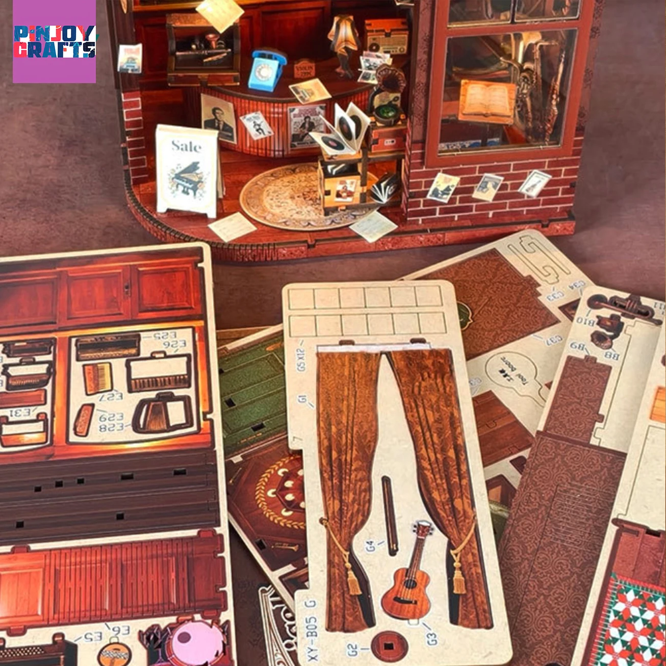 Vintage Music Store 3D Model, - Vintage Collectibles Store ulasan dan harga