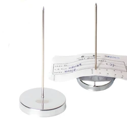 Bureau Bonnenhouder Rvs Rechte Staaf Papier Memo Houder Stick Voor Rekeningbon Keuken Accessoires