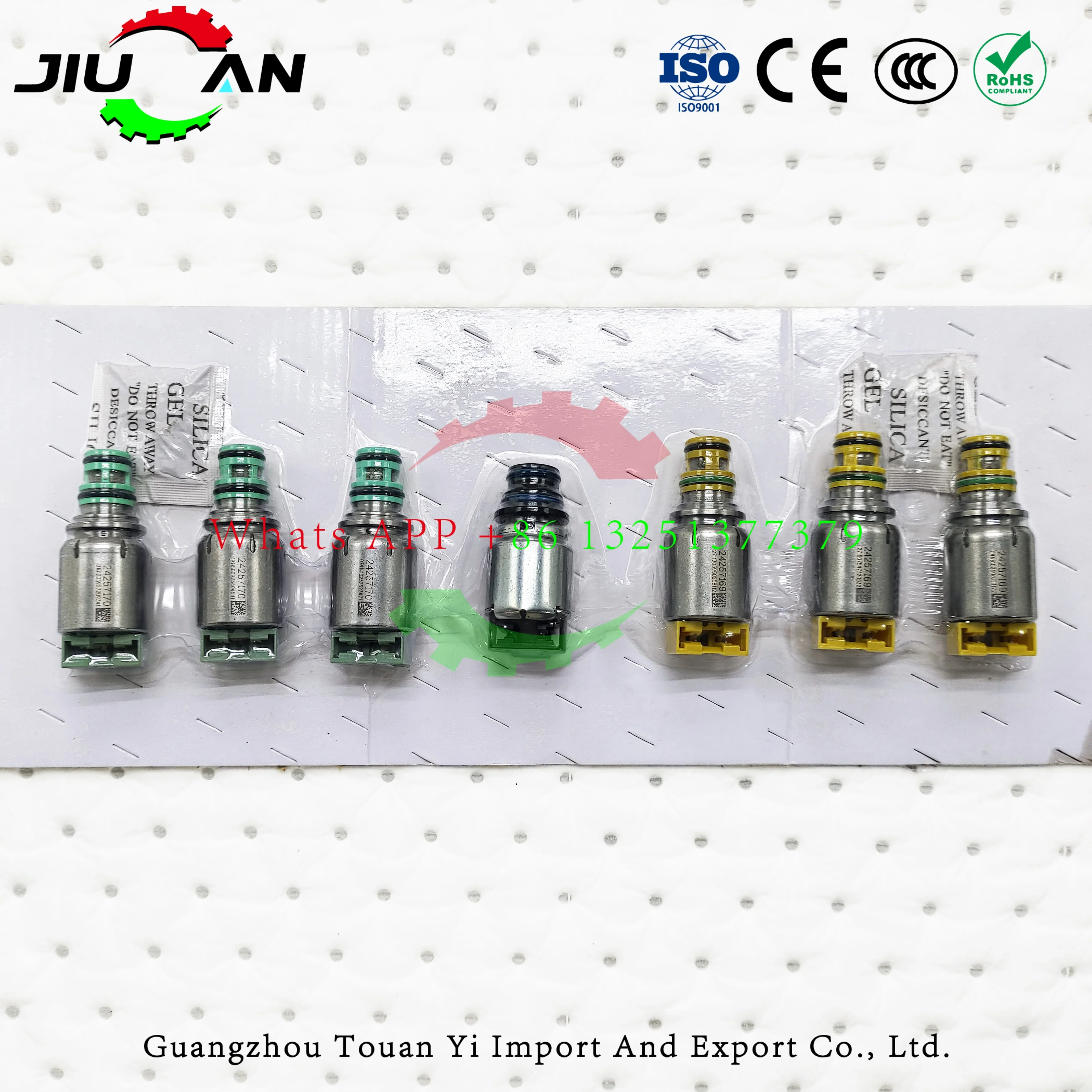

For Cruze Epica Lacetti Astra 7PCS 6T40 6T45E Transmission Solenoid Kit Suit 24257169