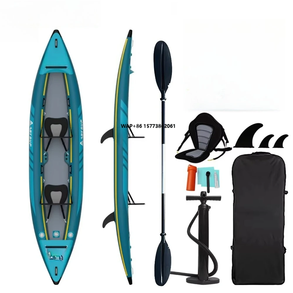 

PVC Light Weight Inflatable Drop Stitch Kayak for 2 Persons Ocean Waters