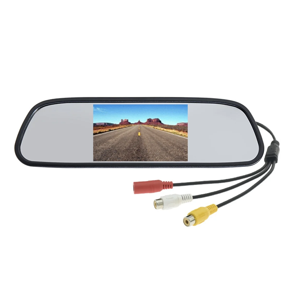 Car Video Parking Monitor Car Rearview Camera 4.3 Inch TFT LCD Car Rearview Mirror Monitor Reverse Image 12v-24v