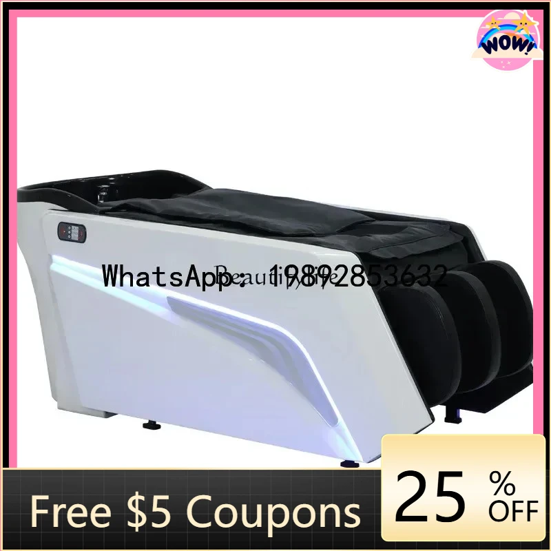 

AB 02Automatic Intelligent Massage Shampoo Bed Hair Saloon Dedicated Thai Water Circulation Head Treatment Bed