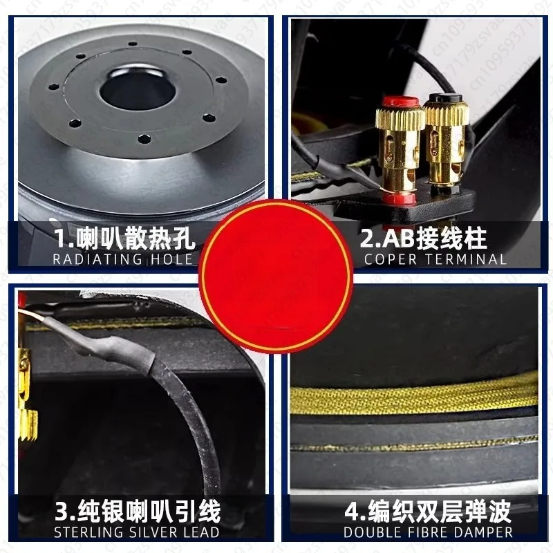 21 Inch High Power PA Speaker 2000W Heavy Duty Professional Bass Speaker For Stage Bar Audio System