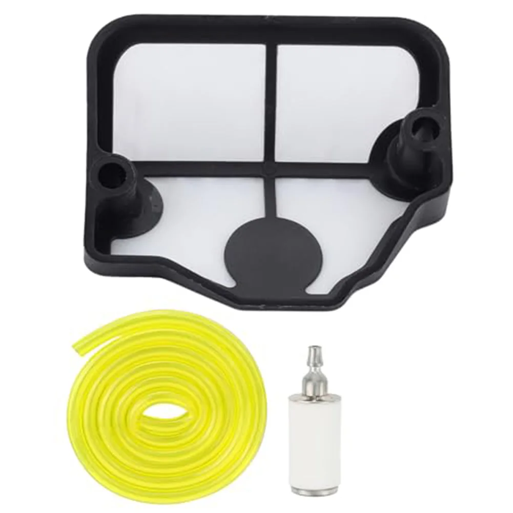 

530029908 Air Filter Kit for Chainsaws with Leak Proof Seal and Enhanced Airflow Includes Fuel Filter and Fuel Line