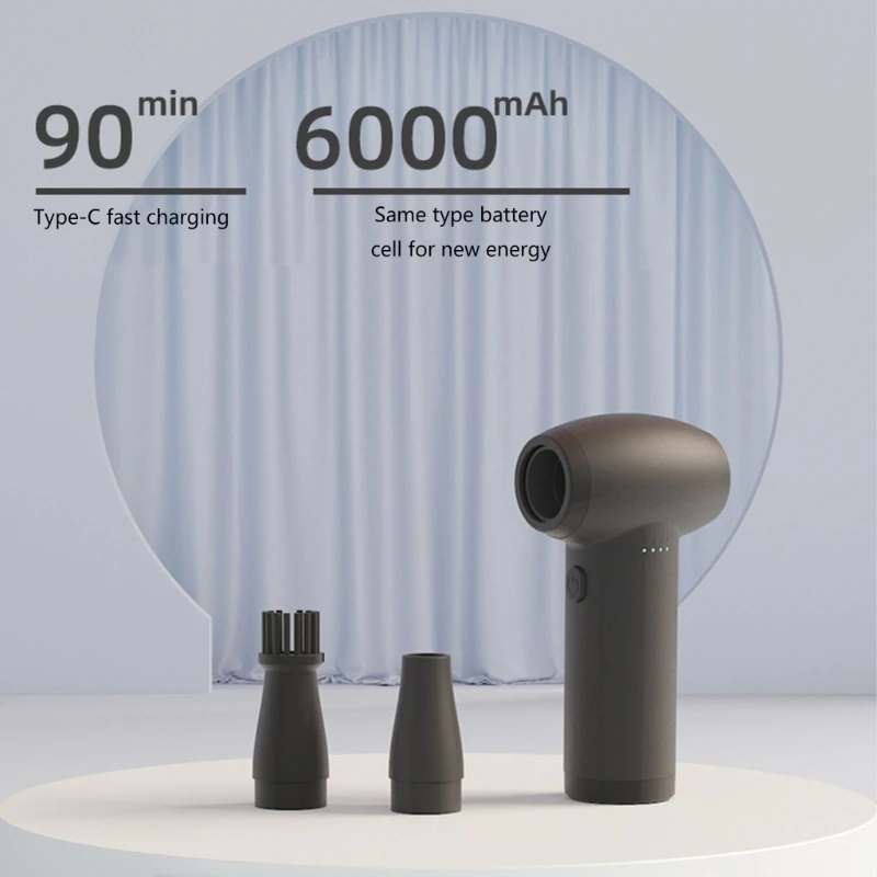 小型ブロードライヤーとダストリムーバーポータブルヘアドライヤー効率的なダストブロワー家庭用に適したABSテクスチャエアブロワー