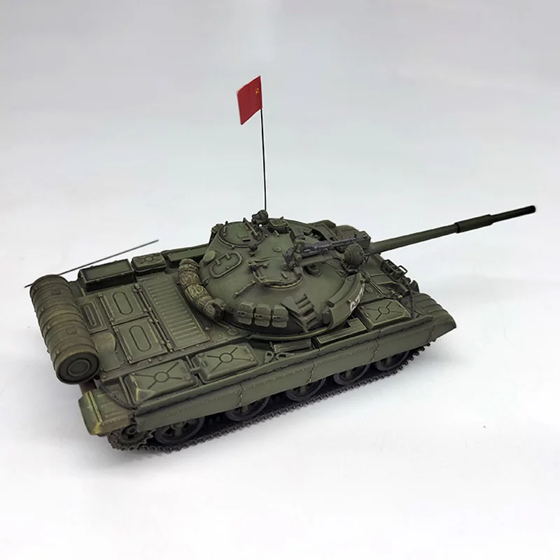 1:72 Scale Plastic Soviet T62BDD Main Battle Tank Model Militarized Combat Track Type Classics Adult Gifts Static Display