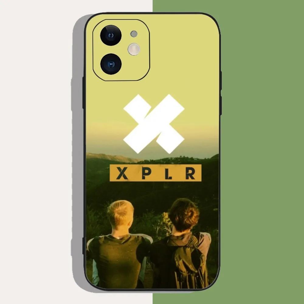 S-Sam and colby XPLR Phone Case For Iphone 15 11 13 14 Pro Max 7 8 Plus X Xr Xs Max Se2020 12mini Cover Case