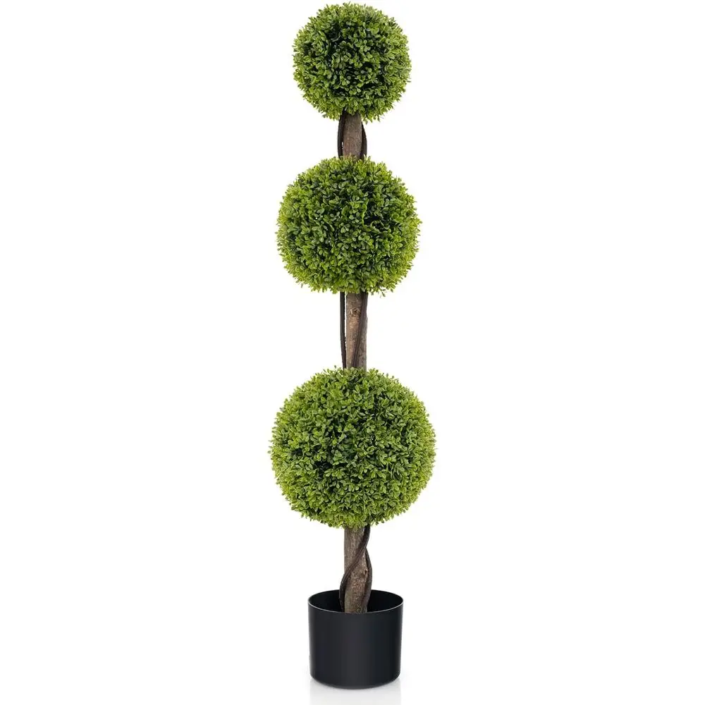 

Искусственный кустарник из боксуса высотой 1,2 м в цементном горшке для использования в помещении или на улице