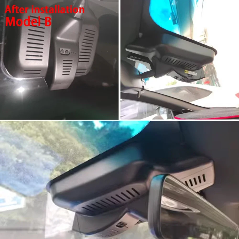 ZhuCamXเครื่องบันทึกวิดีโอรถยนต์Night Vision UHD 4K 2160P DVR Dash CamสําหรับGeely Binray Binrui Cool 2022 2023 2024