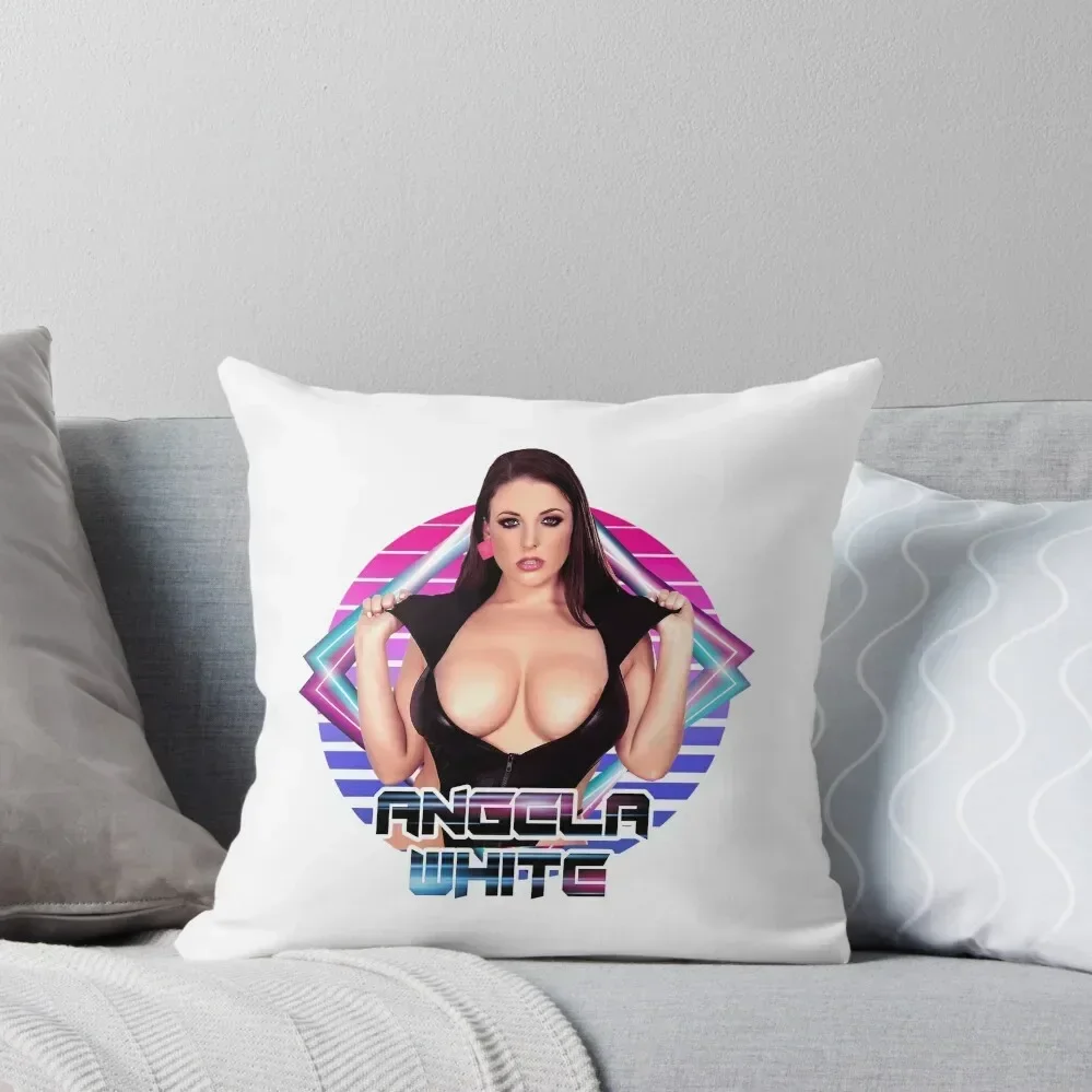 

Angela White Throw Pillow Luxury Pillow Case Decorative Cover For Living Room sleeping pillows pillow