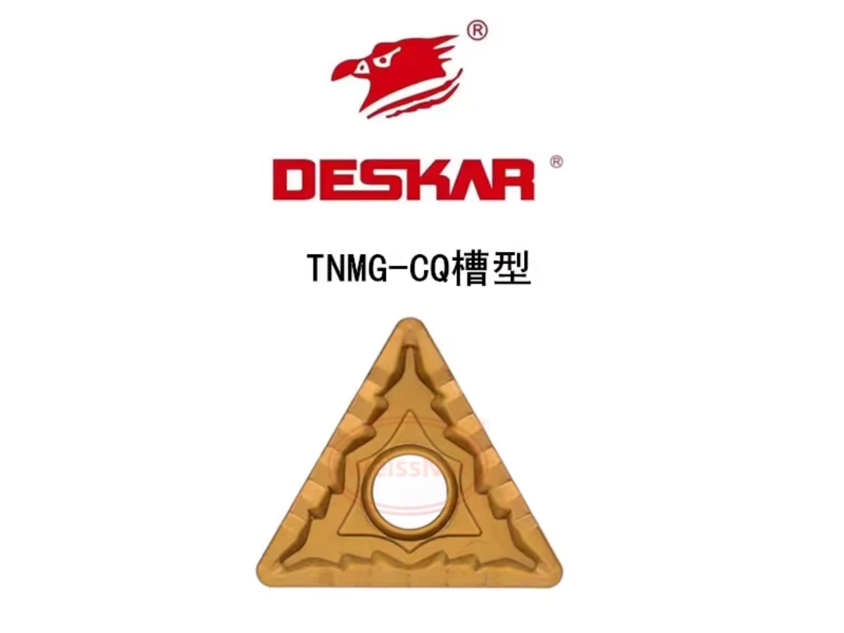 

Твердосплавные пластины DESKAR TNMG160404 TNMG160408 LF6018 (вставки TNMG)