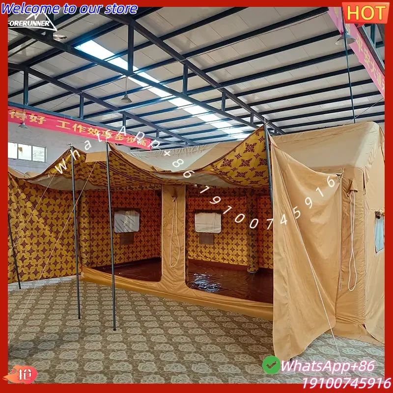 2026 Bestselling Middle Eastern Style Inflatable Camping Tent for Holidays Custom Size Oxford Fabric Party Tent