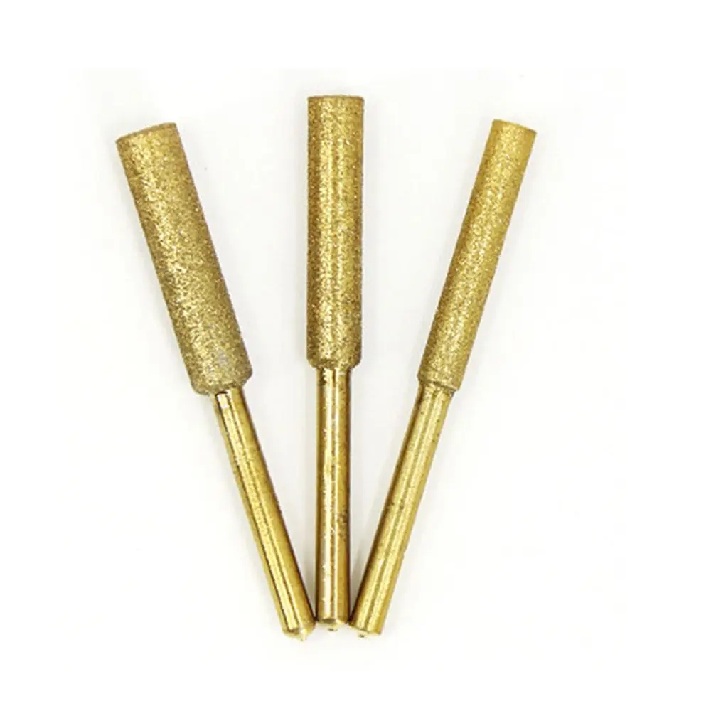 Burr Diamond Coated Carving Abrasive Chainsaw File Grind Bit Chainsaw Sharpener Grinding Tools Chainsaw Bits Sculpture Head