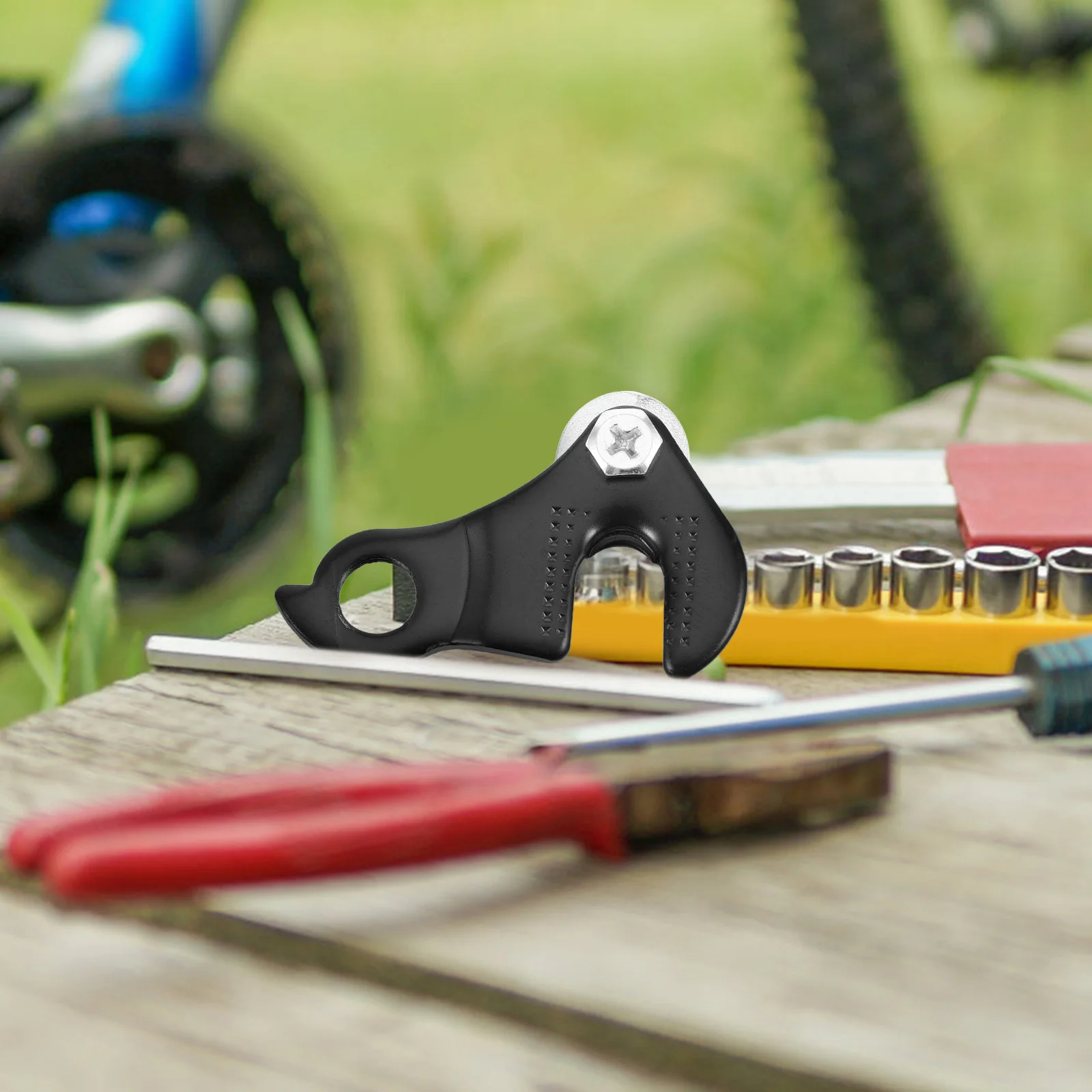 

Вешалка для заднего переключателя велосипеда, железный крючок для хвоста велосипеда, прочное сменное велосипедное снаряжение, адаптер для крепления на раму, легкий ремонт