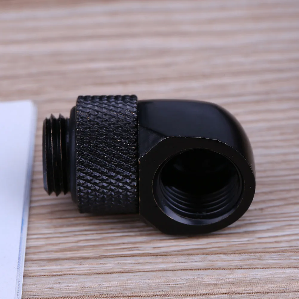 Wassergekühlter Stecker G1/4 Gewinde Drehverschraubung Messing Fitting Adapter für Computer Kühlwerkzeuge Zubehör