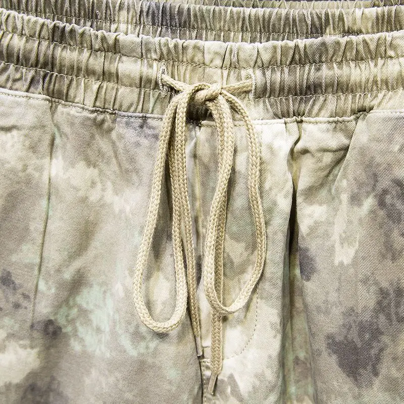 Autumn Harlun Desert American Camo Pants High End Casual Loose Fit Small Foot Special Forces Engineering Pants Men's Trendy