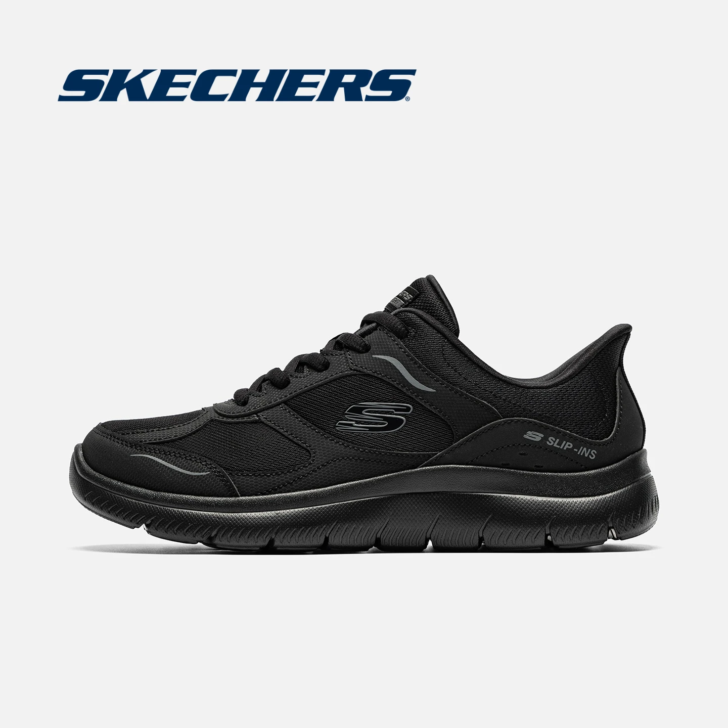 Skechers tênis esportivos masculinos para corrida, tênis esportivos respiráveis ​​e leves, tenis zaparillas hombre