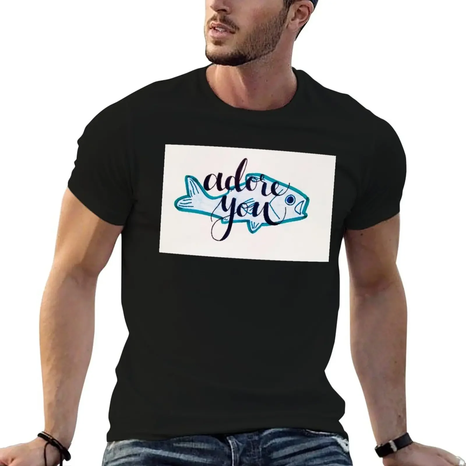 Adore You T-Shirt plus size clothes kawaii clothes shirts men graphic