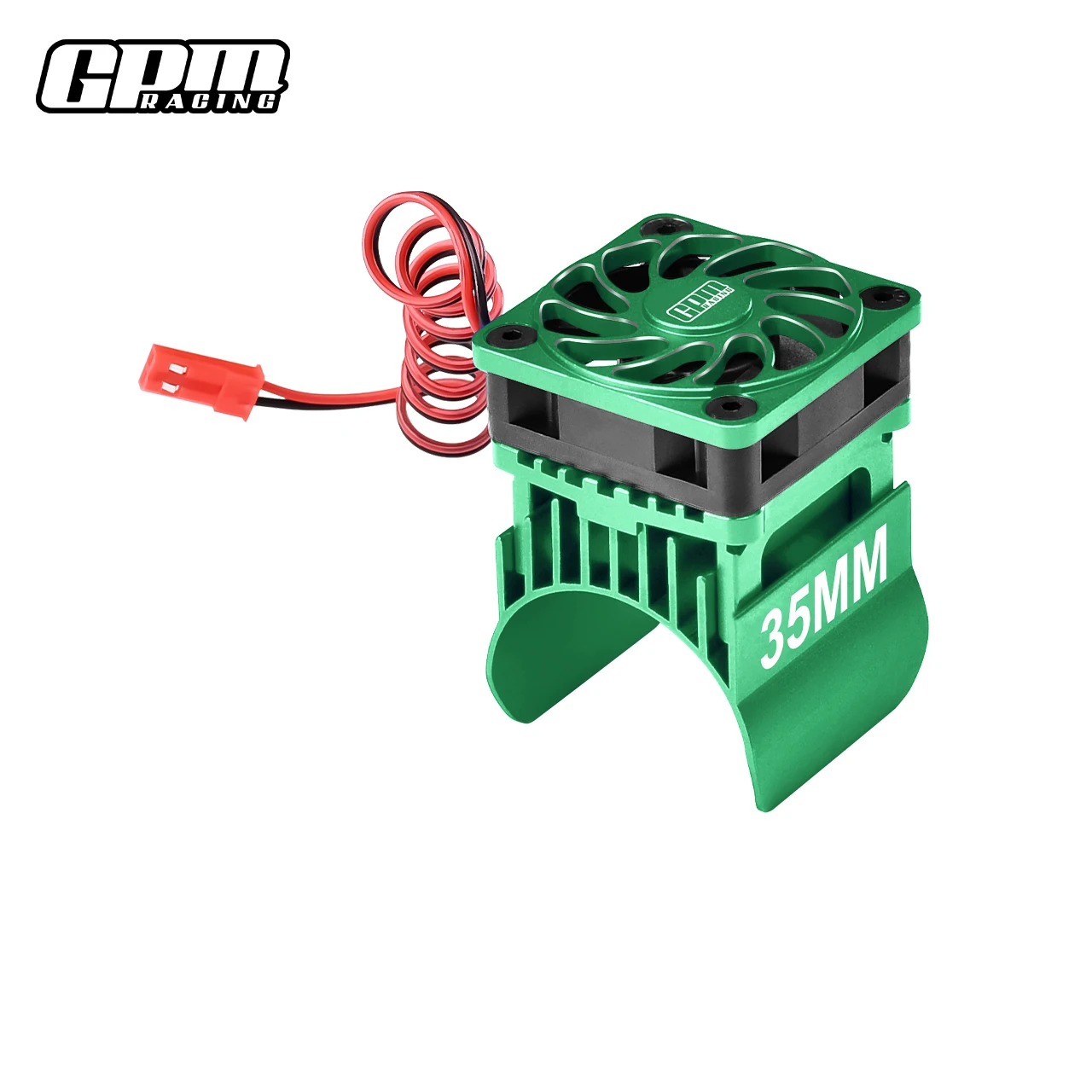 مروحة تبريد من سبيكة GPM ومبرد حرارة محرك 35 مم لـ TRAXXAS Mini Maxx