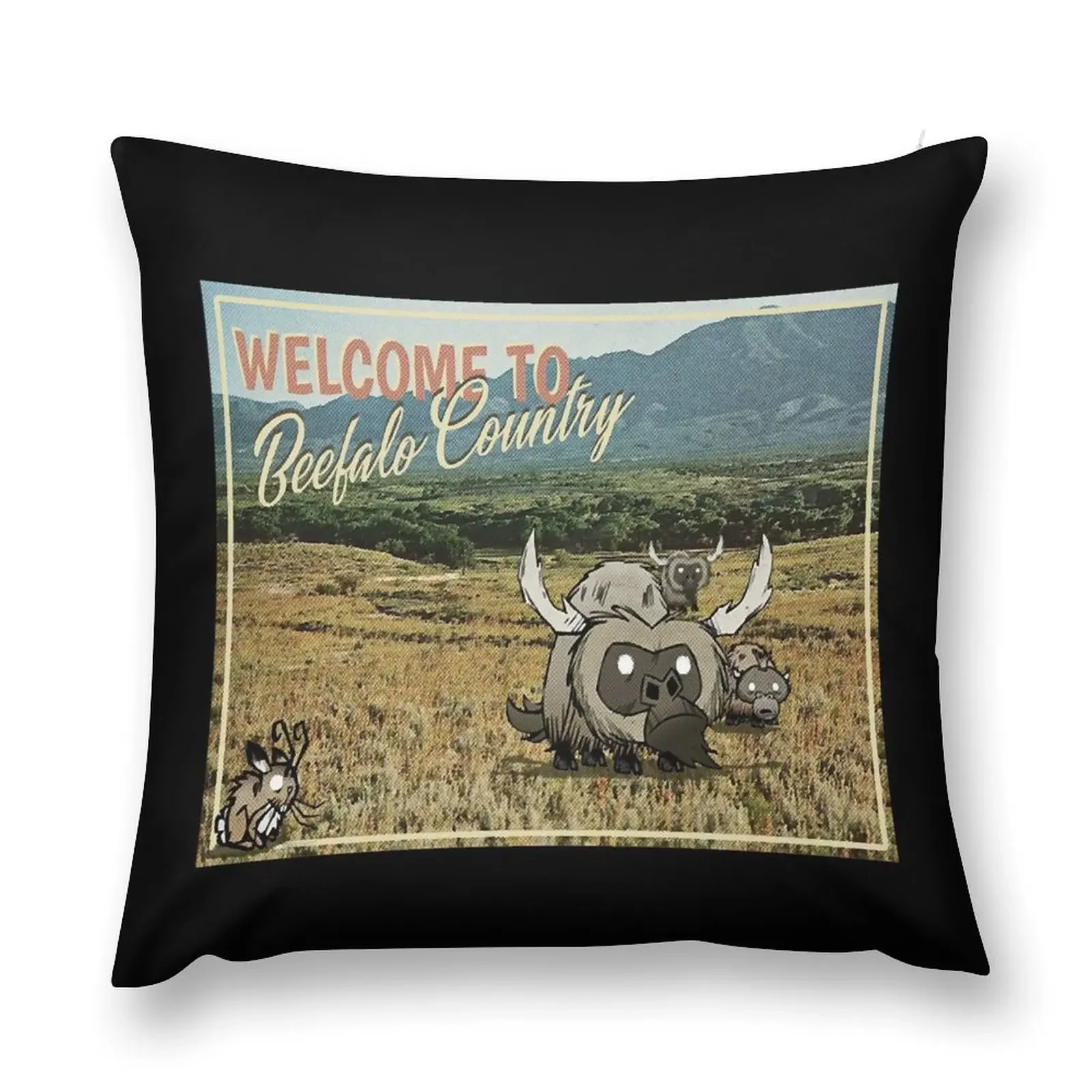 

Beefalo Country - Dont Starve Throw Pillow Decorative pillow case home decor items Ornamental Pillow autumn pillowcase