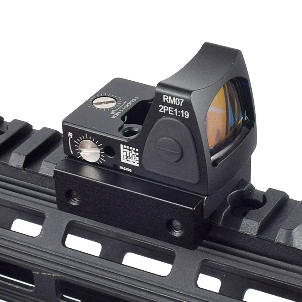 Trijicon-mira telescópica RMR VISM para Glock 17, visor de punto rojo abatible hacia arriba, visor de reflejo óptico, Riel de 20mm, 1913