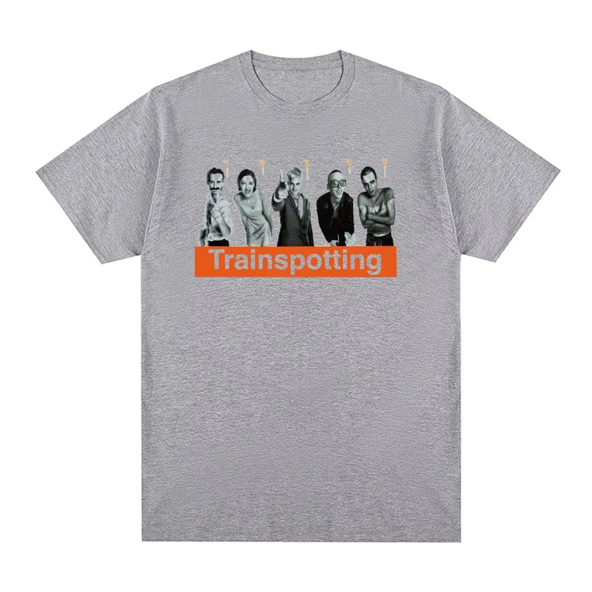 Trainspotting retro T-shirt classic series design British popular cotton men's T-shirt new T-shirt women's top women's T-shirt ！