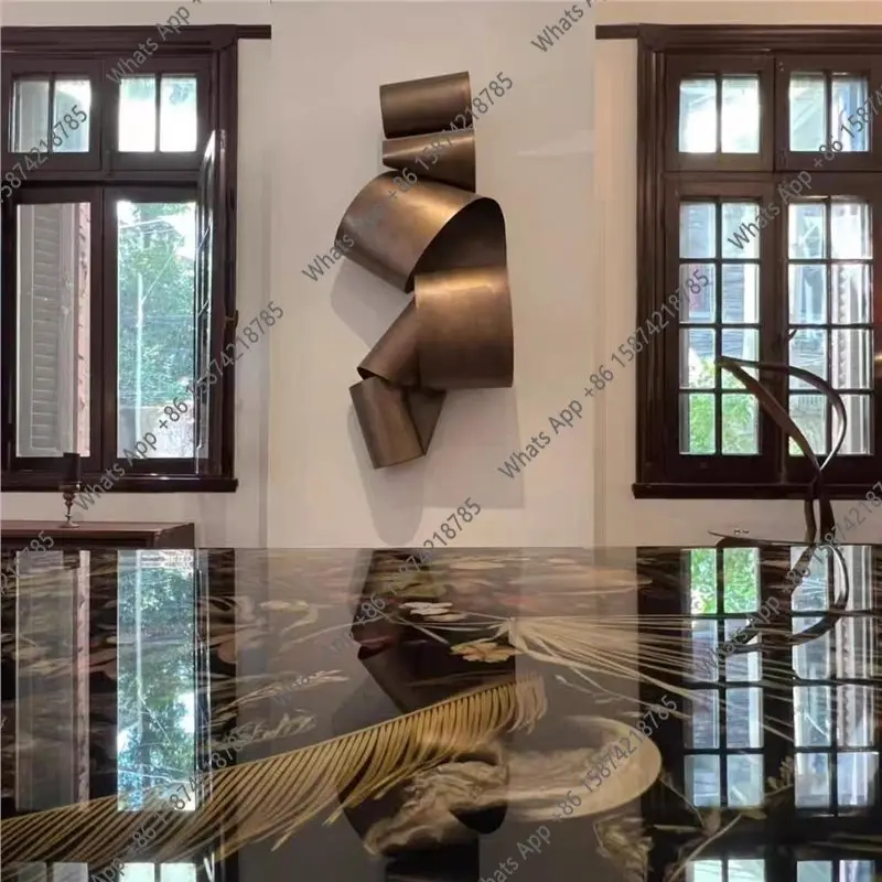 B Wall decoration road three-dimensional geometric sculpture decoration pendant