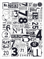2023 New number Clear Stamp for Scrapbooking Transparent Silicone Rubber DIY Photo Album Decor  629