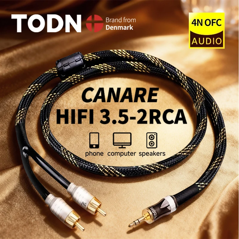 Todn Hifi Audio Cab… - image