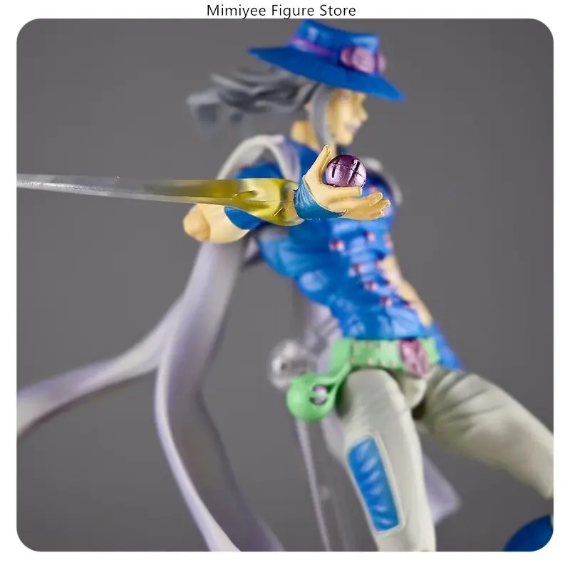 17 سنتيمتر جوجو مغامرة غريبة الصلب الكرة تشغيل يوليوس قيصر Zeppeli عمل تمثال مفصل نموذج لجسم تحصيل هدية