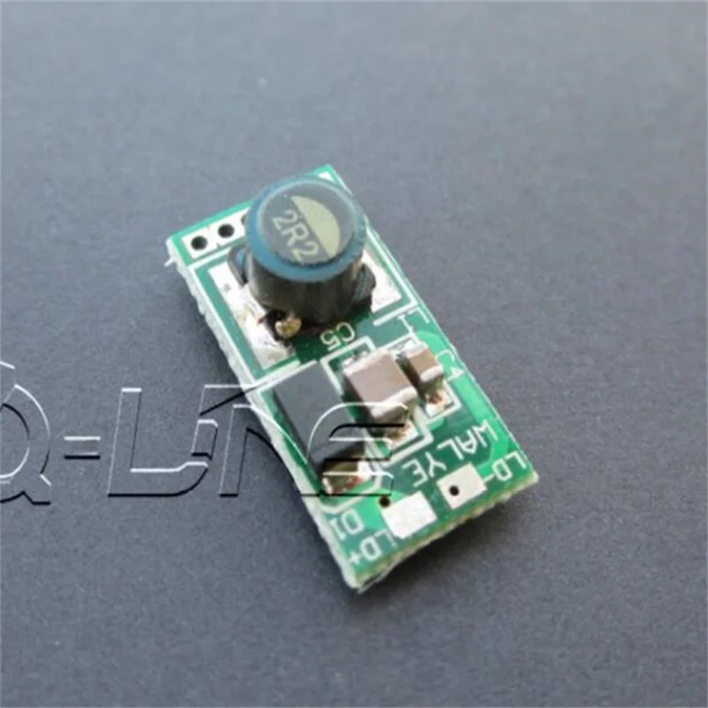 Single Lithium Driver Circuit Board, Adjustable Current, 1W 1.4W 1.6W, 445 nm, 447 nm, 450nm